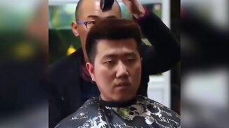 Провал со стрижкой - смотреть видео (0:16)