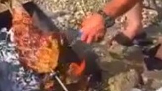 Шашлык от инженера - смотреть видео (0:35)