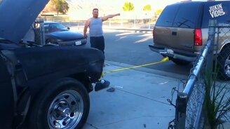 Приколы с грузовиками и легковушками - смотреть видео (10:08)