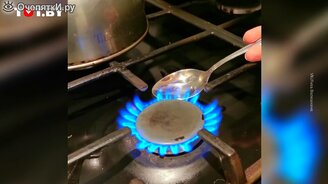 Огненная вода из крана - смотреть видео (0:37)