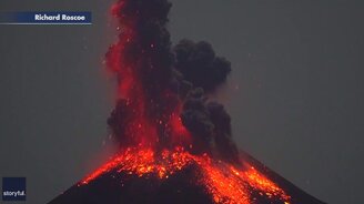 Вулканическая молния - смотреть видео (0:57)