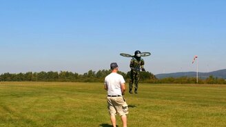 Полёт манекена - смотреть видео (4:41)