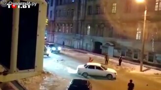 Lada без водителя ожила - смотреть видео (1:54)