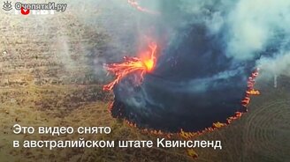 К чему может привести горение травы? - смотреть видео (0:47)