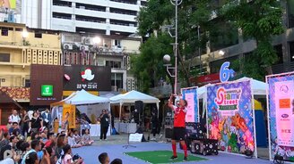 Попал мячом в цель - смотреть видео (0:45)