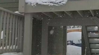 Наслаждение в сугробе - смотреть видео (0:26)