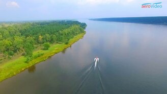 Великая cибирская река Енисей - смотреть видео (2:34)