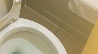 Незадача в туалете - смотреть видео (0:47)