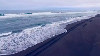 Тихий океан на Камчатке - смотреть видео (3:05)