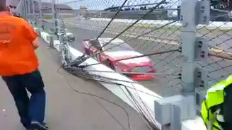 Что видно зрителям автогонок - смотреть видео (0:50)