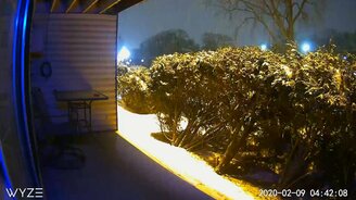 Сколько снега выпало за ночь - смотреть видео (1:48)