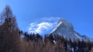 Гора рождает облака? - смотреть видео (0:18)