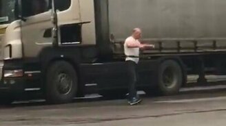 Зарядка дальнобойщика - смотреть видео (0:28)