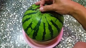 Арбуз - дом для кота - смотреть видео (1:32)