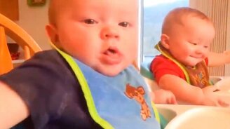 Весёленькие видео с двойняшками - смотреть видео (5:57)