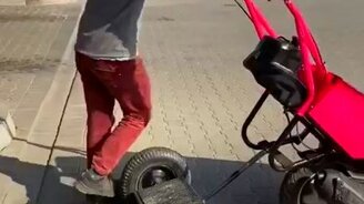 Тачка-транспорт - смотреть видео (0:27)