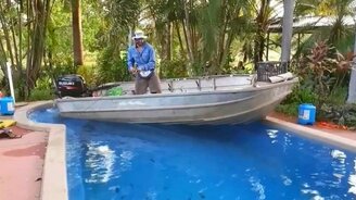 Рыбалка в условиях изоляции - смотреть видео (0:32)