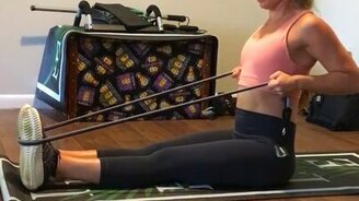 Когда перестаралась на зарядке - смотреть видео (0:08)