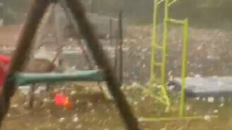 Качественный град - смотреть видео (0:43)