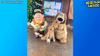 Собаки в весёлых сюжетах - смотреть видео (9:50)