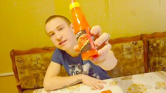 Пробую ядрёный соус - смотреть видео (1:59)