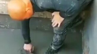 Провальное завершение создания стяжки - смотреть видео (0:23)