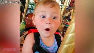 Безумные и весёлые моменты с детьми - смотреть видео (9:38)