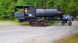 Интересная самоходная самоделка - смотреть видео (3:54)