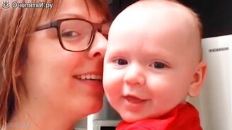 Смешные мгновенья с детишками - смотреть видео (9:38)