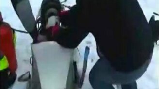 Санки с турбиной - смотреть видео (2:27)