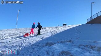 Зимние шуточные моменты - смотреть видео (10:15)