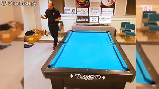 Оригинальные бильярдные трюки - смотреть видео (3:46)
