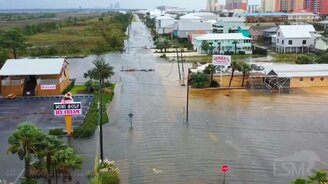 Ураган "Салли" в США - смотреть видео (5:32)