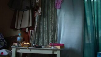 Занавеска танцует на ветру - смотреть видео (1:56)