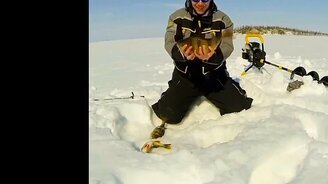 Экстрим и юмор на рыбалке - смотреть видео (9:31)