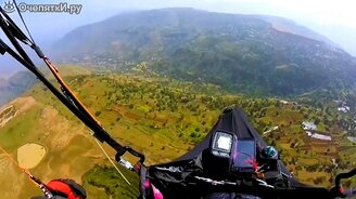 Каково быть человеком-птицей - смотреть видео (2:44)