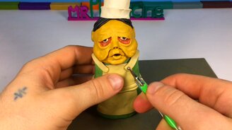 Лепим повара из "Маленьких кошмаров" - смотреть видео (8:04)