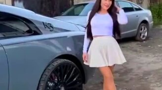 Сымпровизировала фотосессию - смотреть видео (0:12)