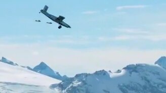 Трюк экстремалов и пилотов - смотреть видео (1:37)