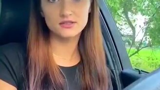 Жена-водитель рассказывает о своих умениях - смотреть видео (0:13)