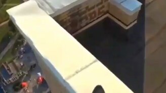 Очень экстремально - смотреть видео (0:10)