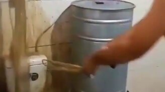 Однажды во время ремонта бойлера - смотреть видео (0:21)