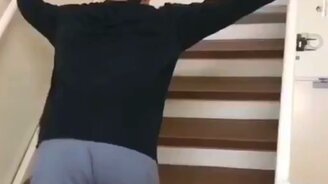 Провальный прыжок получился - смотреть видео (0:09)