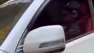 Проехал неожиданно удачно - смотреть видео (0:24)