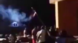 Салют, который напугал - смотреть видео (0:15)