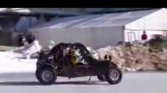 Утопили вездеход - смотреть видео (0:31)