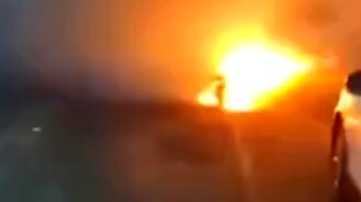 Электросамокат перегрелся - смотреть видео (1:11)