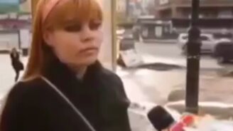 Мозг барышни не сработал - смотреть видео (0:24)