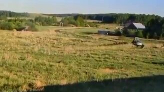 Деревенская погоня - смотреть видео (0:47)