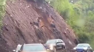 Нам оползень нипочём! - смотреть видео (0:30)